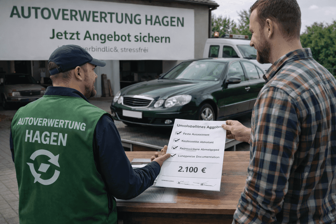 Jetzt Angebot sichern – Ihr direkter Einstieg in die Autoverwertung Wolfenbüttel